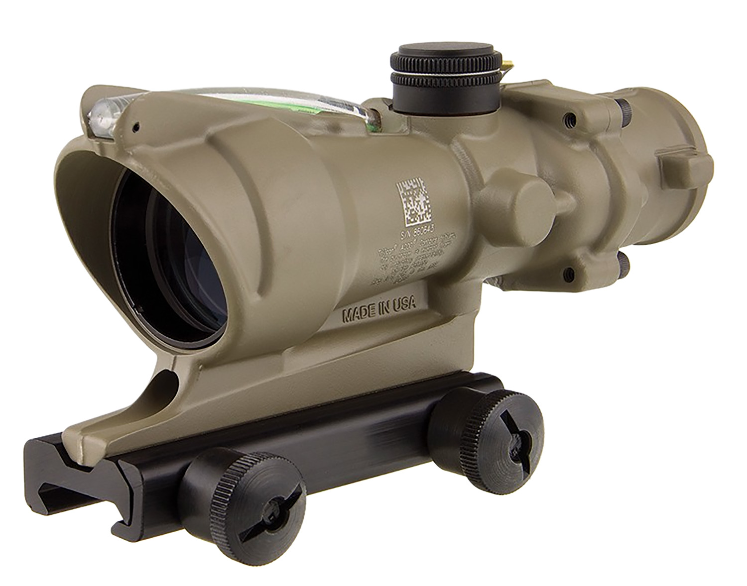 Trijicon TA31C100380 ACOG  4x32mm Crosshair Reticle FDE