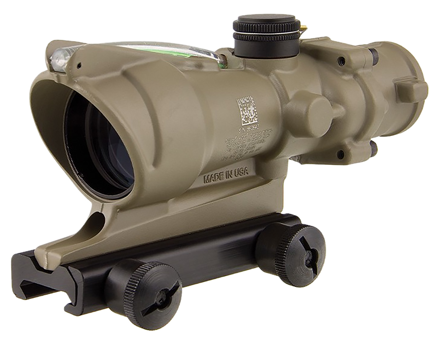 Trijicon TA31D100367 ACOG  4x32mm Horseshoe Reticle FDE
