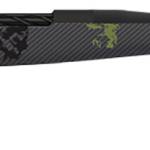 Fierce Firearms TWROG7MMBC20BF Twisted Rogue 7mm BC 20" Armour Lube Black Steel Threaded Barrel, Drilled & Tapped Steel Receiver, LR Negative Comb Forest Camo Carbon Fiber Stock