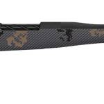Fierce Firearms TWTROG7PRC24BS Twisted Rogue 7mm PRC 24" Armour Lube Black Steel Threaded Barrel, Drilled & Tapped Steel Receiver, LR Negative Comb Sonora Ambush Camo Carbon Fiber Stock