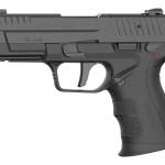 Retay USA RXP22BLK13TH RXP  22 LR 13+1 4" Black Threaded Barrel, Black Cerakote RMR/RMSc Optic Ready/Serrated Slide & Polymer Frame w/Accessory Rail, Textured Grip