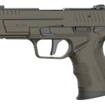 Retay USA RXP22OD10TH RXP  22 LR 10+1 4" Black Threaded Barrel, OD Green Cerakote RMR/RMSc Optic Ready/Serrated Slide, OD Green Cerakote Polymer Frame w/Accessory Rail, Textured Grip