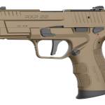 Retay USA RXP22FDE10TH RXP 22 LR 10+1 4" Black Threaded Barrel, Flat Dark Earth Cerakote RMR/RMSc Optic Ready/Serrated Slide, Flat Dark Earth Cerakote Polymer Frame w/Accessory Rail, Textured Grip