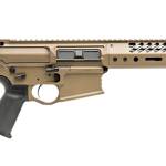 Seekins Precision 0011300103-F SP10M  308 Win 18" Picatinny Rail M-LOK Handguard Flat Dark Earth Synthetic Stock Black Polymer Grip