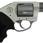 Charter Arms 53801 Off Duty Coyote 380 ACP 5rd 2" Matte Stainless Ported Barrel & Cylinder, Anodized Aluminum Frame, Black Finger Grooved Rubber Grip, Concealed Hammer