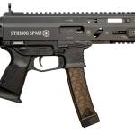 Grand Power 810091157978 Stribog SP9A3 9mm Luger 30+1 16" Black Picatinny Rail, Black Polymer Grip