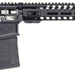 Patriot Ordnance Factory 02419 Rogue DI 308 Win 20+1 18.50" Picatinny Rail Receiver, M-LOK/Picatinny Rail Handguard, Black Polymer Stock & Grip