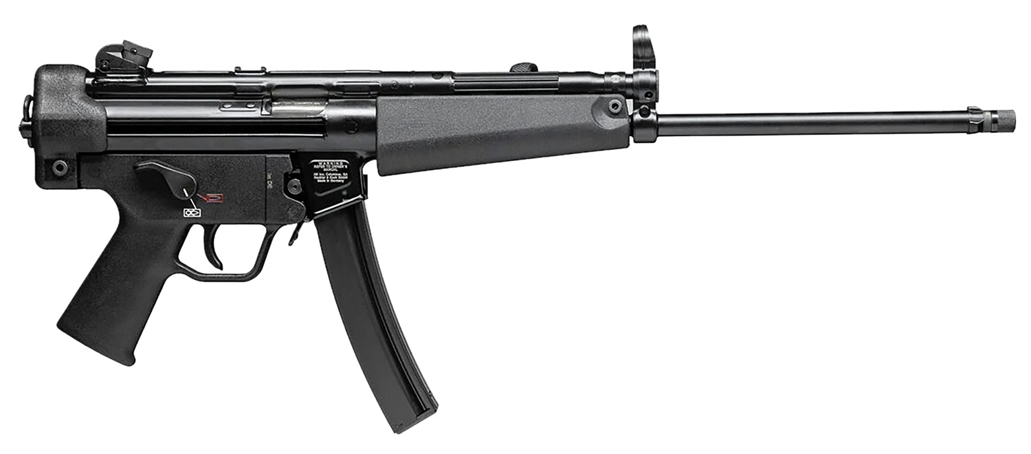 HK 81000480 SP5L  9mm Luger 10+1 16.50" Black Threaded Barrel Black