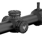 Swampfox Optics ARH16241RL Arrowhead  Black 1-6x24mm 30mm Tube Guerrilla Dot MIL Red Reticle