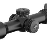 Swampfox Optics TWK525563L Warhawk Black 5-25x56mm 34mm Tube Sharpshooter MIL Reticle