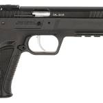 Tanfoglio TFFTAC22AS Force Tactical 22 LR 10+1 4.40" Threaded Barrel, Black Serrated Slide, Black Polymer Frame w/Beavertail & Picatinny Rail, Black Polymer Grip