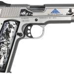 Cnc Firearms CNCFOLDSHONOR Folds Of Honor  Limited Edition 45 ACP 7+1 5" Match Grade Barrel, Engraved/Serrated Stainless Steel Slide, Stainless Steel Frame w/Beavertail, Scenic Aluminum Grip