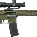 Black Rain Ordnance BROROTROPT01  w/Optic 223 Rem/5.56 NATO 16"