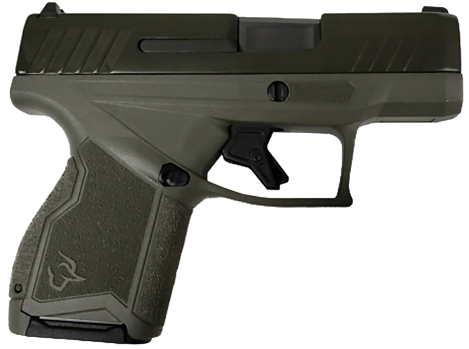 Taurus 1-GX4M93BO GX4  Micro-Compact Frame 9mm Luger 11+1 3.06" Black DLC Steel Barrel, Mil-Spec Green Cerakote Alloy Steel Serrated Slide, OD Green Stainless Steel Frame