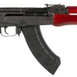 Century Arms RI3321RN WASR-10 7.62x39mm 30+1 16.25" Black Romanian AK Barrel, Black Underfolding Stock, Red AKM Pattern Furniture