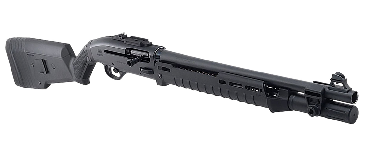 Langdon Tactical Tech LTT1301ZMBLK Beretta 1301  3" 7+1 18.50" Black Anodized Aluminum Receiver, Black Magpul Polymer Stock, Modified Magpul Zhukov Forend