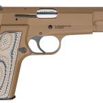 Springfield Armory HP920 SA-35 9mm Luger 15+1 4.70" Stainless Steel Barrel, Coyote Brown Cerakote Steel Serrated Slide, Coyote Brown Cerakote Steel Frame w/Beavertail, G10 Grip