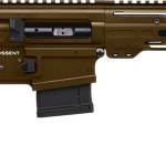 CMMG 55A520BMB Dissent BR4 5.56x45mm 10+1 16.10" Black Nitride Threaded Barrel, Midnight Bronze Cerakote Aluminum Receiver w/Picatinny Rail, M-LOK Handguard, Magpul Fixed Black Polymer Stock