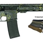 GLFA GL15 LBLK-RIFLE  BUNDLE 223 RIFLE  LICHEN-BLK
