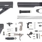 Dpms Panther Arms DP51655109854 MOE PPT Lower Build Kit AR-15 Includes Black Magpul Grip & Magpul MOE Black Stock