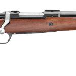 Ruger 67103 Hawkeye Hunter 358 Win 4+1 16.60" Satin Blued Threaded Barrel, Satin Blued Steel Receiver w/Integral Scope Mount, American Walnut Fixed Stock, Right Hand