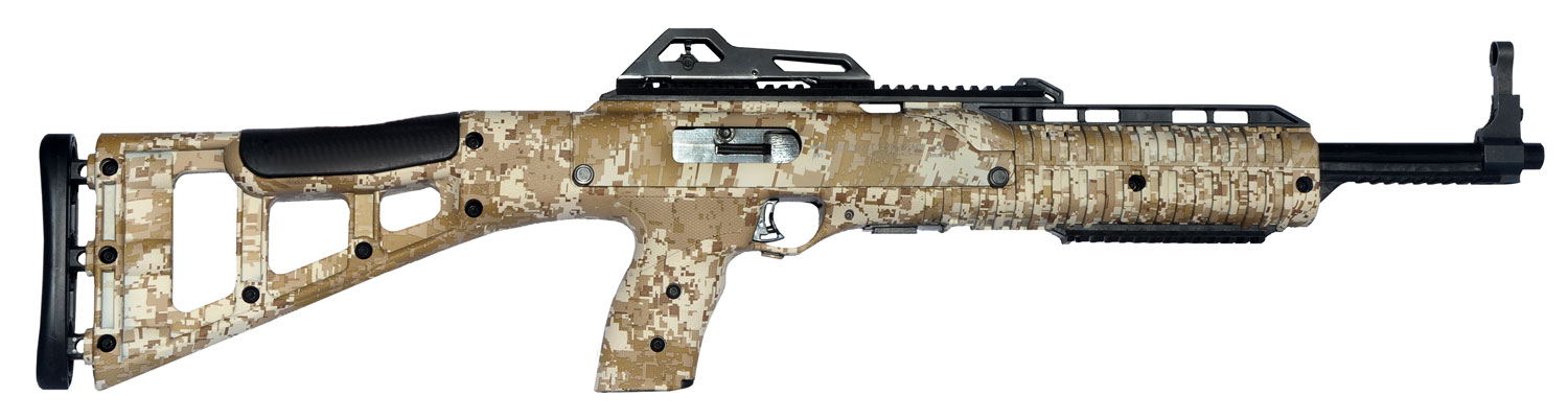 Hi-Point 4595TSDD 4595TS Carbine 45 ACP 9+1 17.50" Threaded Barrel, Desert Digital Camo Metal Finish, Desert Digital Camo Skeletonized Stock & Polymer Grip