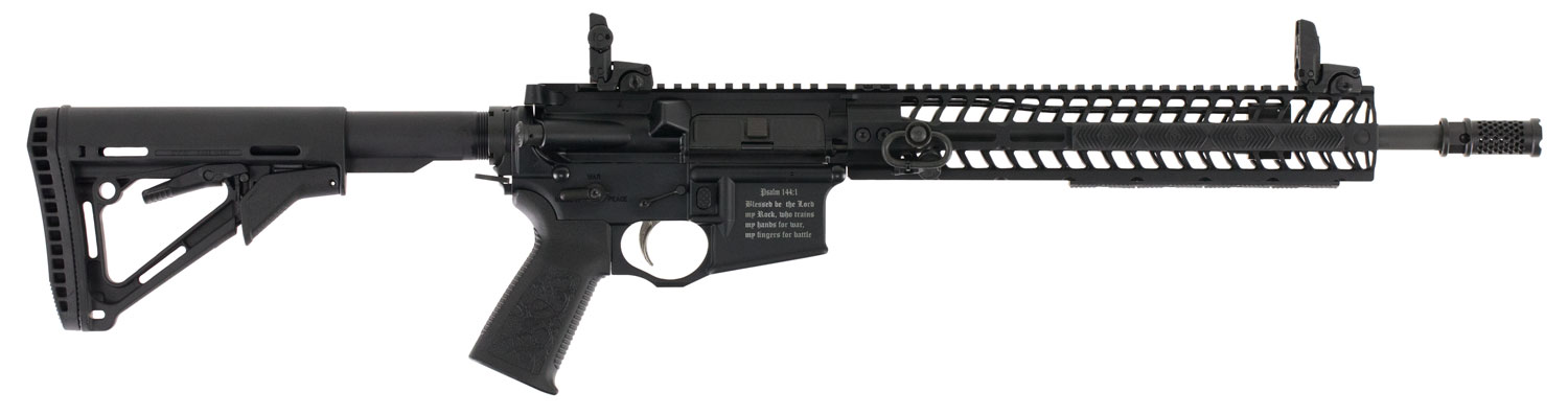 Spikes STR5525M2D Crusader  223 Rem,5.56x45mm NATO 14.50" No Magazine Black Hard Coat Anodized 6 Position Magpul CTR Stock