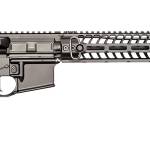 Spikes PHUR5435M3R Pipe Hitter  223 Rem,5.56x45mm NATO 16" No Magazine Black Hard Coat Anodized 6 Position MFT BMS Minimalist Stock