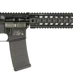 Smith & Wesson LE 311001 M&P15 T 223 Rem, 5.56x45mm NATO 30+1 16" Black Finish, 6 Position Stock, Polymer Grip, Troy Quad Rail & Battle Sights Right Hand