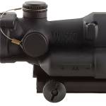 Trijicon 100390 ACOG  Matte Black 4x32mm LED Illuminated Green Crosshair .223/5.56 BDC Reticle