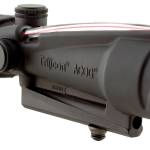 Trijicon 100136 ACOG  Black Hardcoat Anodized 3.5x35mm Illuminated Red Donut .223/5.56 BDC Reticle