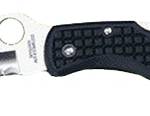 Spyderco Endura 3.75" Folding Clip Point Serrated VG-10 SS Blade/Black Textured FRN Handle Includes Pocket Clip