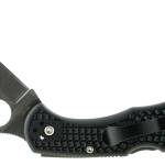 Spyderco C11PBK Delica 4  2.88" Folding Drop Point Plain VG-10 SS Blade/Black  Textured FRN Handle Includes Pocket Clip