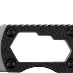 Kershaw 8810X PT-2 Silver 3CR13 Steel Bead Blasted Fixed 3.25" Long Black K Textured Glass-Filled Nylon Handle