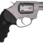Charter Arms 72324 Pathfinder  Small 22 WMR, 8 Shot 2" Stainless Steel Barrel  & Cylinder, Anodized Aluminum Frame w/Black Finger Grooved Rubber Grip, Exposed Hammer