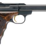 Browning 051428490 Buck Mark Plus UDX *CA Compliant 22 LR 10+1 5.50" Matte Black Slab Side Barrel, Matte Black Serrated Slide & Aluminum Frame, Finger Groove Laminate Grip