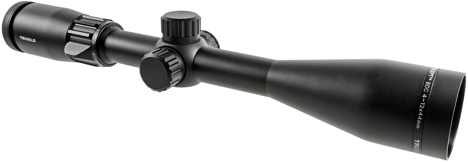 TruGlo TG-8539BIB Intercept  Black Anodized 3-9x42mm 1" Tube Illuminated BDC Reticle
