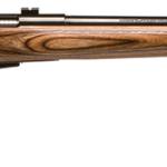 Savage Arms 18526 25 Lightweight Varminter 223 Rem 4+1 Cap 24" Matte Black Rec/Barrel Natural Brown Laminate Right Hand (Full Size) with Detachable Box Magazine