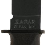 Ka-Bar 2221 Mark I  5.13" Fixed Clip Point Plain Black 1095 Cro-Van Blade, Black Kraton G Handle, Includes Sheath