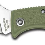 Spyderco LFGP3 Ladybug 3  1.94" Folding Clip Point Plain VG-10 SS Blade Foliage Green FRN Handle