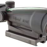 Trijicon 100144 ACOG  Black Hardcoat Anodized 3.5x35mm Illuminated Green Chevron .308/7.62 BDC Reticle