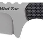 Cold Steel 49HTF Tac Mini 3.75" Fixed Plain Tanto Japanese AUS-8A SS Blade/ Black Griv-Ex Handle