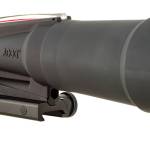 Trijicon 100173 ACOG  Black Hardcoat Anodized 5.5x50mm Illuminated Red Chevron .223/5.56 BDC Reticle
