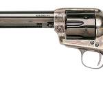 Taylors & Company 550907 1873 Cattleman SAO 45 Colt (LC) Caliber with 7.50" Blued Finish Barrel, 6rd Capacity Blued Finish Cylinder, Color Case Hardened Finish Steel Frame & Walnut Grip