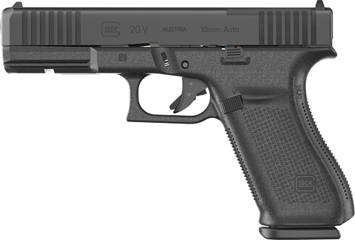 GLOCK 20 MOS V 10MM FIXED - SIGHTS 10-SHOT BLACK
