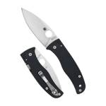 SPYDERCO BODACIOUS CF 3.63" BLK/SLV