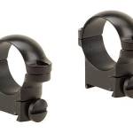 Leupold 2-Piece Solid Steel Ringmounts - Sako 1" Medium Matte Black