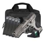 S&W M&P9 M2.0 Metal OR NTS Carry On Bundle 9mm Luger 17rd Magazines(5) 4.25" Barrel w/RFX 11 Savior Specialist Bag