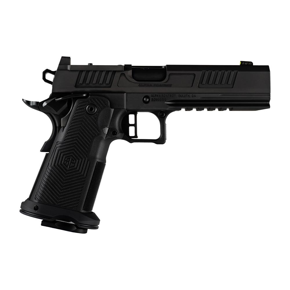 Alpha Foxtrot AF1911 Romulus Handgun 9mm Luger 17rd (1) & 20rd (1) Magazines 5" Barrel Black OR