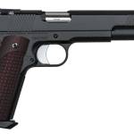 Dan Wesson 01840 Bruin  10mm Auto 8+1 6.03" Stainless Steel Barrel, Black Duty Serrated Stainless Steel Slide & Frame w/Beavertail, Brown G10 Grip, Ambidextrous